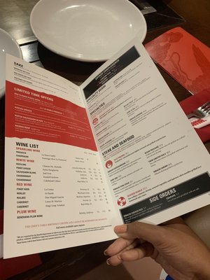 Menu photo 5 Benihana Houston, TX