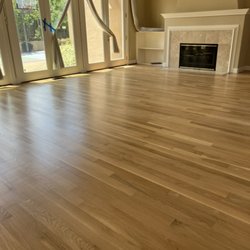 Amazing Hardwood Floors - Natural color on white oak.