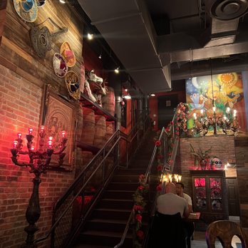F&D Cantina - Stairway dining area - Mexican Near Me - Orlando, Florida F&D Cantina - Stairway dining area - Mexican Near Me - Orlando, Florida