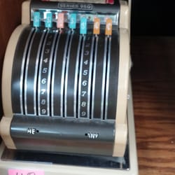 Hope's Attic Thrift Store - Adding machine at Hope's Attic