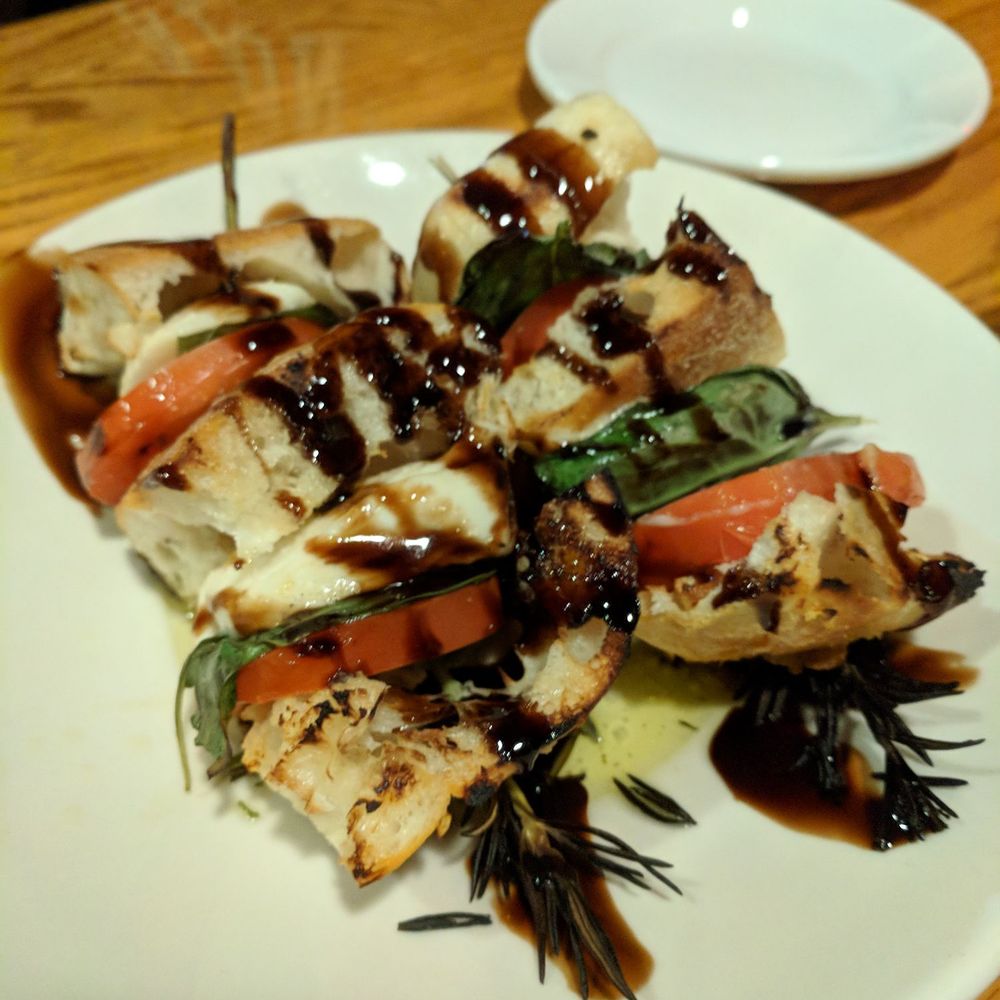 SamB's Restaurant - Bruchetta app. The bread with the sweet balsamic blended well, but I was not too fond of their "fresh" mozzarella. - American Near Me - Bowling Green, Ohio SamB's Restaurant - Bruchetta app. The bread with the sweet balsamic blended well, but I was not too fond of their "fresh" mozzarella. - American Near Me - Bowling Green, Ohio