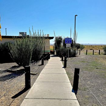 Rest Area - Walkway - Rest Stops Near Me - Deming, New Mexico