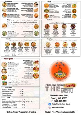 Menu photo 1 Pinto Thai Kitchen - Sandy Sandy, OR