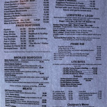 Bull N' Claw - Menu 11.2022 - Seafood Near Me - Wells, Maine Bull N' Claw - Menu 11.2022 - Seafood Near Me - Wells, Maine