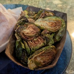 Crispy Brussels sprouts - yum Crispy Brussels sprouts - yum