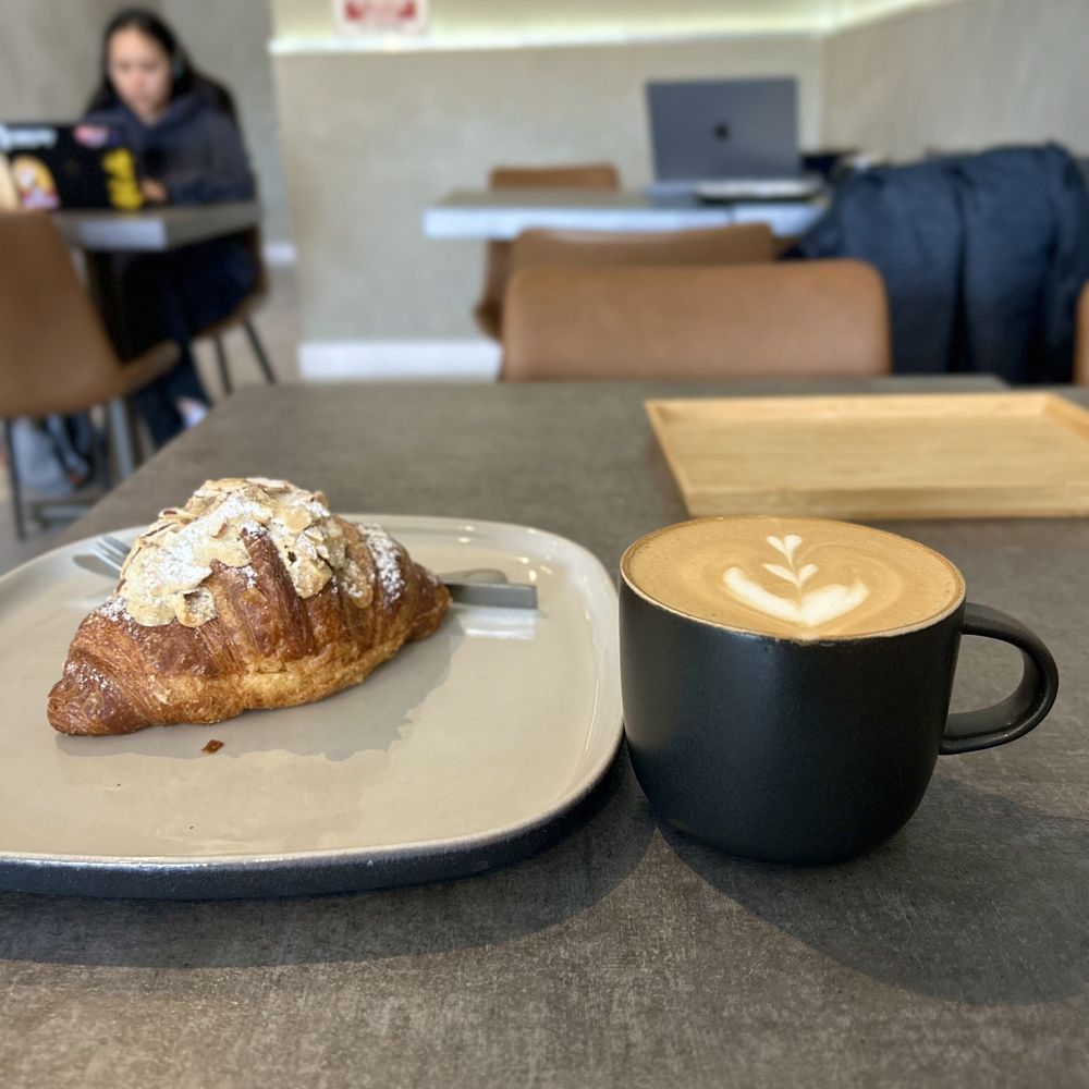 Margin Cafe Coffee Roasters - Coffee and croissant - Coffee & Tea Near Me - Diamond Bar, California