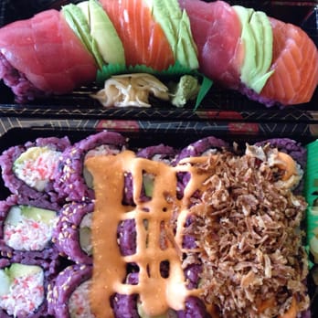 Harumi - Rainbow & California Combo Roll - Japanese Near Me - Phoenix, Arizona Harumi - Rainbow & California Combo Roll - Japanese Near Me - Phoenix, Arizona