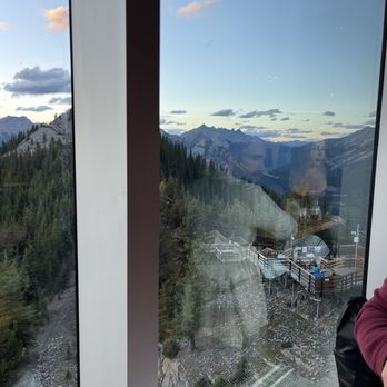 Sky Bistro - Sunset view. - Canadian (New) Near Me - Banff, Alberta