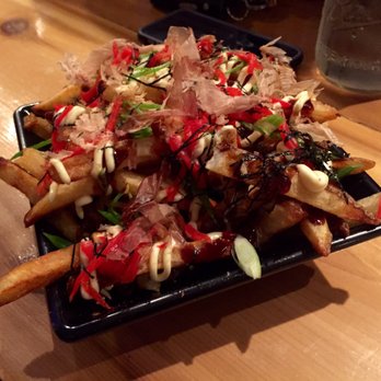 SATO Ramen - Small okonomiyaki fries - huge portion, huge flavor - Ramen Near Me - Buffalo, New York SATO Ramen - Small okonomiyaki fries - huge portion, huge flavor - Ramen Near Me - Buffalo, New York