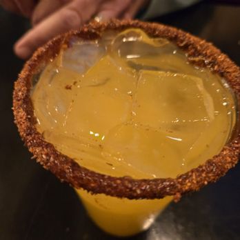 La Chancla Mexican Grill - Aguas Frescas Mango - Mexican Near Me - Long Beach, California