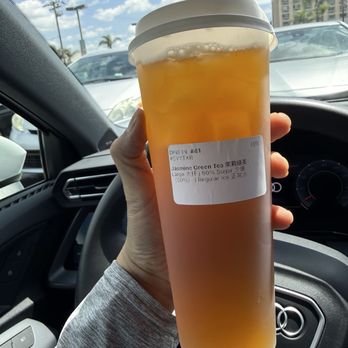 Garage Milk Tea - Jasmine Green Tea - Bubble Tea Near Me - Monterey Park, California
