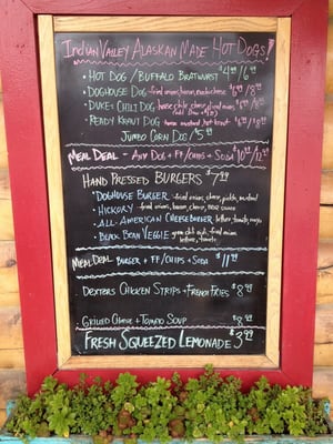 Menu photo 5 Denali Doghouse Denali National Park, AK