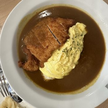 CoCo Ichibanya - Pork Katsu Omelet Curry - Japanese Curry Near Me - Frisco, Texas CoCo Ichibanya - Pork Katsu Omelet Curry - Japanese Curry Near Me - Frisco, Texas