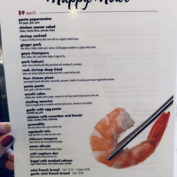 Chez Kenzo Bar & Grill - HH food menu 2-3-26 - Japanese Near Me - Honolulu, Hawaii