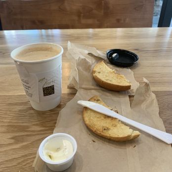 The Bean Roasting - Bagel with cream cheese and Indian paan chai - Coffee Roasteries Near Me - Roseville, California The Bean Roasting - Bagel with cream cheese and Indian paan chai - Coffee Roasteries Near Me - Roseville, California