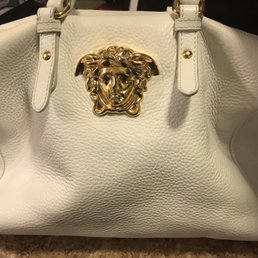 Just got my Versace handbag back after a cleaning and a replacement bolt. It looks amazing!!!! Just got my Versace handbag back after a cleaning and a replacement bolt. It looks amazing!!!!