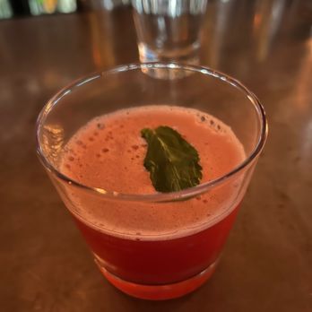 Eduardo's Enoteca - Spring cocktail with basil - Pizza Near Me - Chicago, Illinois Eduardo's Enoteca - Spring cocktail with basil - Pizza Near Me - Chicago, Illinois