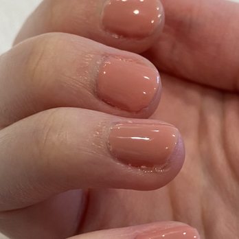 Exquisite Premier Salon and Spa - sloppy nail job - Hair Salons Near Me - Cypress, Texas