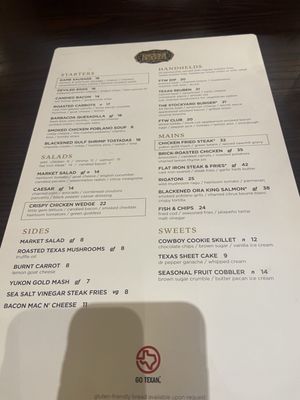 Menu photo 2 Cast Iron Fort Worth, TX