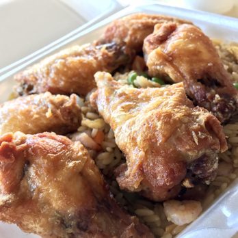 Asian Garden - Crispy fried wings + shrimp fried rice = perfection! - Chinese Near Me - North Charleston, South Carolina