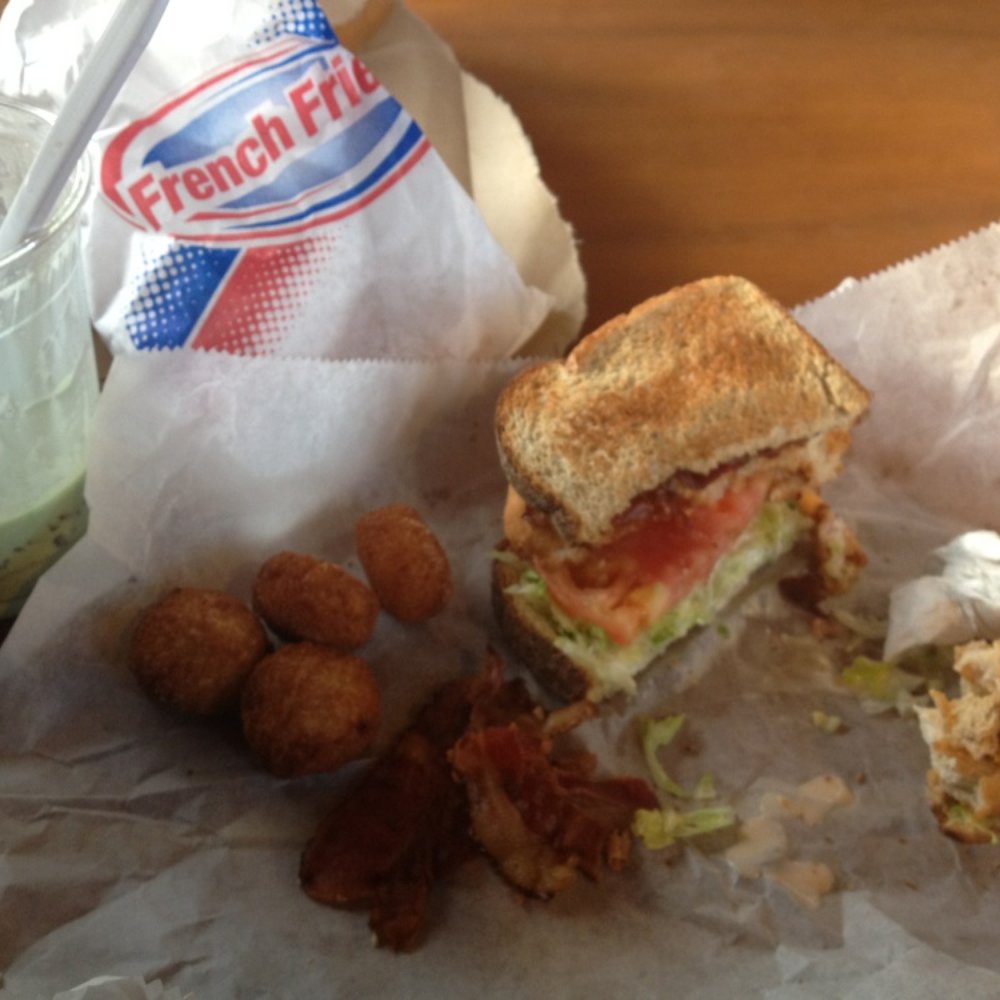 Ivanhoe's Drive In - Mint chip shake, fried chicken club sandwich, and cheesy tater tots! - Ice Cream & Frozen Yogurt Near Me - Upland, Indiana Ivanhoe's Drive In - Mint chip shake, fried chicken club sandwich, and cheesy tater tots! - Ice Cream & Frozen Yogurt Near Me - Upland, Indiana
