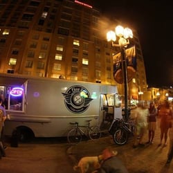 Chow Haul Mobile Restaurant - late night at Carmody