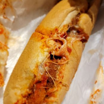 Pasta la Vista Baby - a close up of a hot dog - Food Trucks Near Me Pasta la Vista Baby - a close up of a hot dog - Food Trucks Near Me