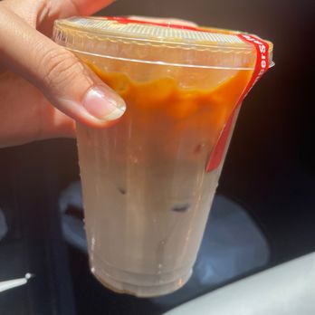 Dani_Macaron & Village Cafe - iced village latte (oat milk) - Coffee & Tea Near Me - Buena Park, California Dani_Macaron & Village Cafe - iced village latte (oat milk) - Coffee & Tea Near Me - Buena Park, California
