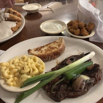 Richter's Antler Cafe - Ribeye Steak is so good - American Near Me - Spring Branch, Texas