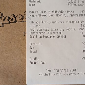 Luscious Dumplings - The damage - Noodles Near Me - Monrovia, California Luscious Dumplings - The damage - Noodles Near Me - Monrovia, California