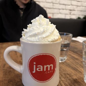 Jam Cafe on Beatty - hazelnut oatmilk latte - Breakfast & Brunch Near Me - Vancouver, British Columbia Jam Cafe on Beatty - hazelnut oatmilk latte - Breakfast & Brunch Near Me - Vancouver, British Columbia
