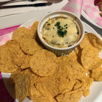 Malibu Barbie Cafe - Artichoke Dip meh - Cafes Near Me - Las Vegas, Nevada