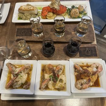 House 509 Bistro and Wine Bar - I had the shrimp and grits trio, and he had the coastal trio. DELICIOUS!!! - Wine Bars Near Me - Greer, South Carolina House 509 Bistro and Wine Bar - I had the shrimp and grits trio, and he had the coastal trio. DELICIOUS!!! - Wine Bars Near Me - Greer, South Carolina