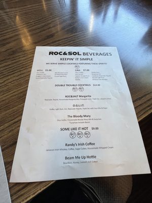 Menu photo 1 Roc & Sol Diner Sacramento, CA Menu photo 1 Roc & Sol Diner Sacramento, CA