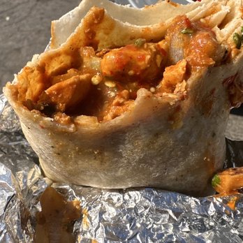 The Taco Station - Pollo pastor burrito. - Tacos Near Me - Tustin, California