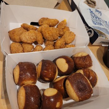 Culver's - Cheese curds and pretzel nuggs, yum - Burgers Near Me - Commerce Charter Twp, Michigan