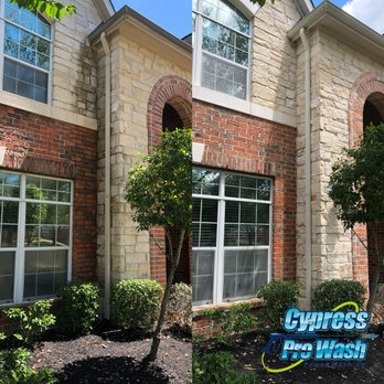 Cypress Pro Wash - Limestone softwash.  Limestone should never, ever, ever, ever, ever, ever, ever be pressure washed. - Pressure Washers Near Me