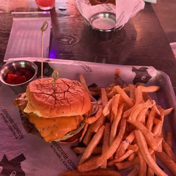Concrete Cowboy - Impossible Burger - Sports Bars Near Me - Frisco, Texas Concrete Cowboy - Impossible Burger - Sports Bars Near Me - Frisco, Texas