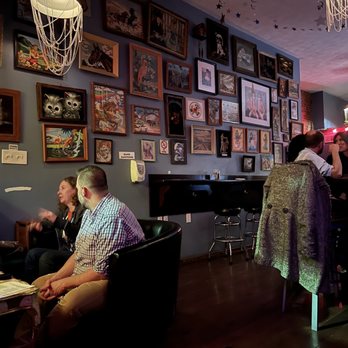 The Allegheny Wine Mixer - people sitting at a bar - Wine Bars Near Me - Pittsburgh, Pennsylvania