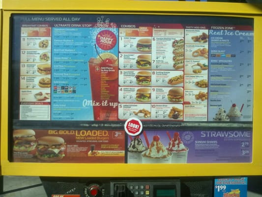 Menu photo 3 Sonic Drive-In Las Vegas, NV Menu photo 3 Sonic Drive-In Las Vegas, NV