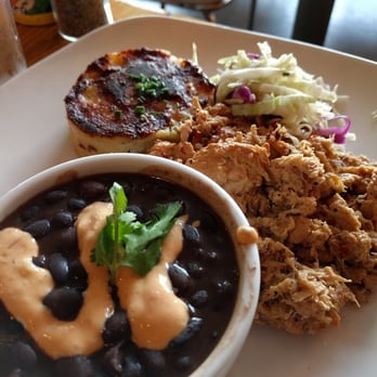 The Fiction Kitchen - Eastern NC BBQ, Smashed Taters, Slaw, Black Beans - Vegan Near Me - Raleigh, North Carolina The Fiction Kitchen - Eastern NC BBQ, Smashed Taters, Slaw, Black Beans - Vegan Near Me - Raleigh, North Carolina