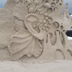 Texas Sand Fest - Beautiful and real art made from beach sand - amazing