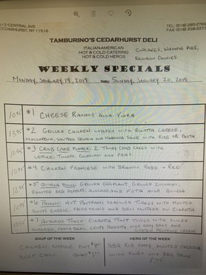 Menu photo 3 Tamburino's Deli Cedarhurst, NY Menu photo 3 Tamburino's Deli Cedarhurst, NY