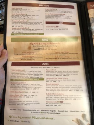 Menu photo 4 NYPD Pizza Chandler, AZ
