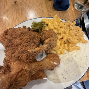 Tupelo Honey Southern Kitchen & Bar - Half chicken with mashed potatoes and Mac and cheese - Southern Near Me - Indianapolis, Indiana Tupelo Honey Southern Kitchen & Bar - Half chicken with mashed potatoes and Mac and cheese - Southern Near Me - Indianapolis, Indiana