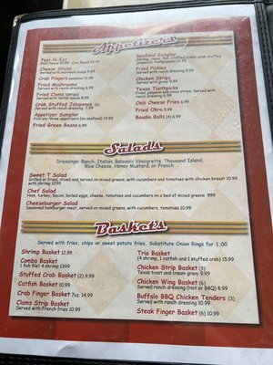 Menu photo 2 Sweet T's Diner Freeport, TX