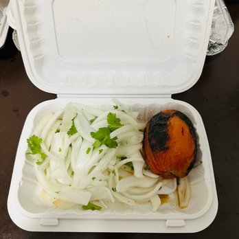 Kabul Kabab House - 11/15/22 - Raw Onions & Tomato - Afghan Near Me - Flushing, New York
