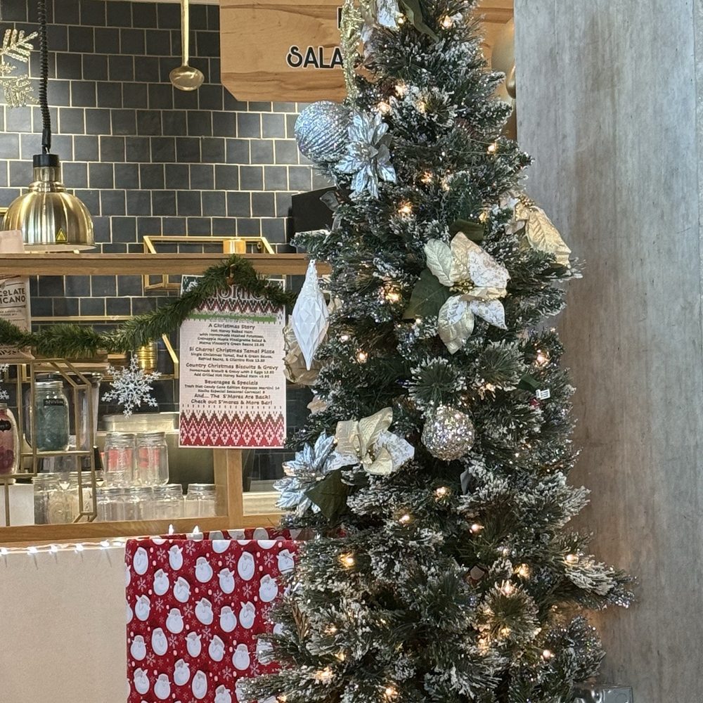 The Monica - Cheerful holiday decor - Breakfast & Brunch Near Me - Tucson, Arizona