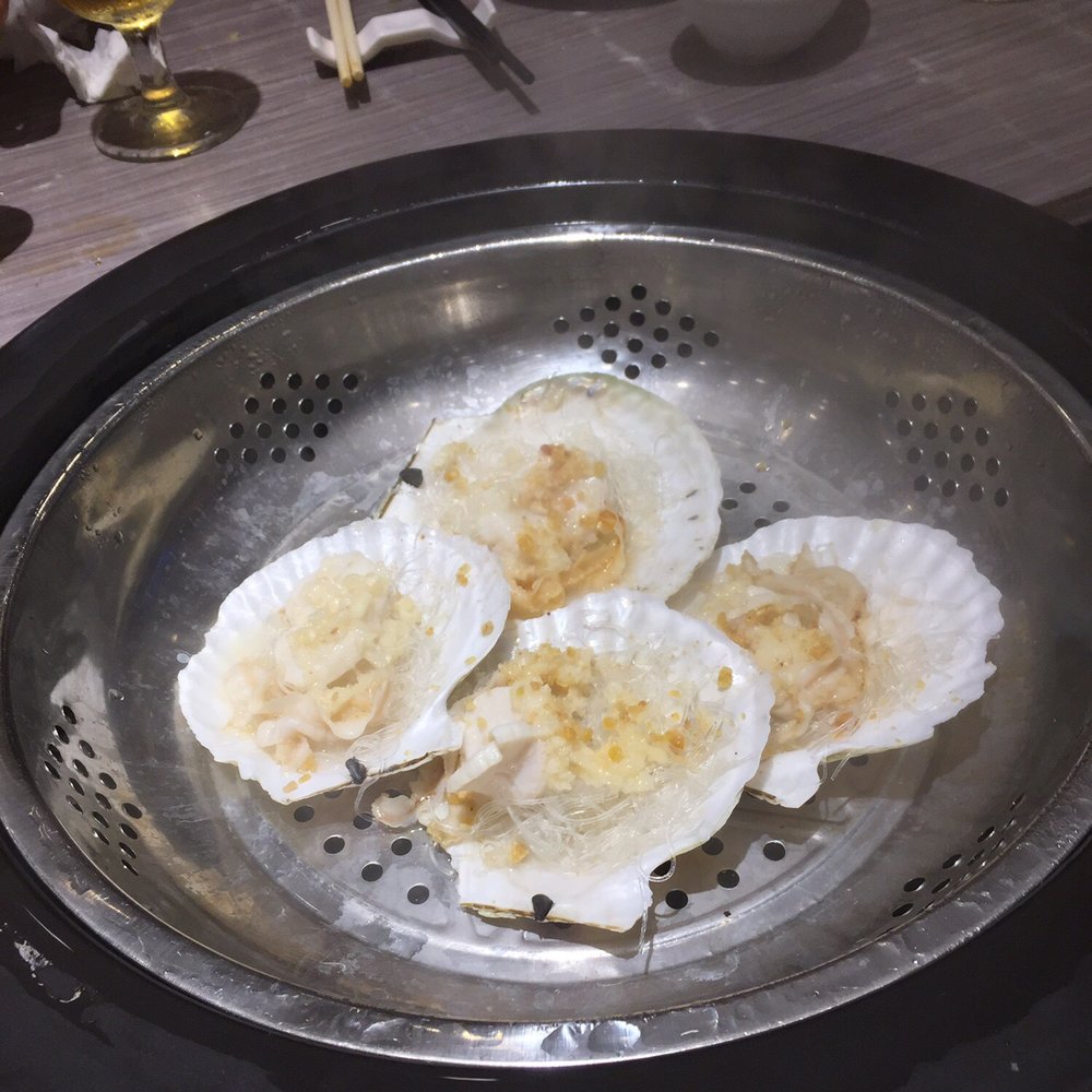 潮福蒸氣石鍋 - Scallops with garlic - Hot Pot Near Me - Hong Kong, HK
