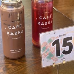 Our drinks